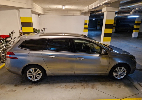 Peugeot 308 cena 53000 przebieg: 77000, rok produkcji 2016 z Warszawa małe 92